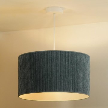 Duolla - Підвісна люстра CORDUROY 1xE27/15W/230V світла діаметр 40 см синій