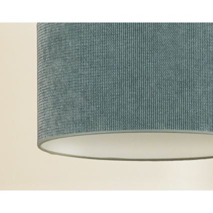 Duolla - Підвісна люстра CORDUROY 1xE27/15W/230V світла діаметр 40 см синій