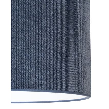 Duolla - Підвісна люстра CORDUROY 1xE27/15W/230V темна діаметр 40 см синій
