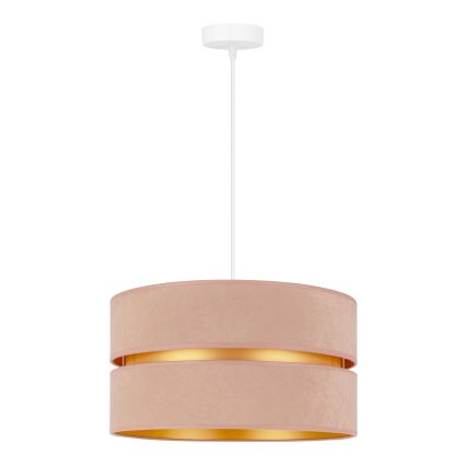Duolla - Підвісна люстра DUO 1xE27/15W/230V діаметр 40 см бежевий