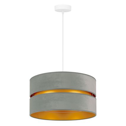 Duolla - Підвісна люстра DUO 1xE27/15W/230V світла діаметр 40 см зелений/золотий