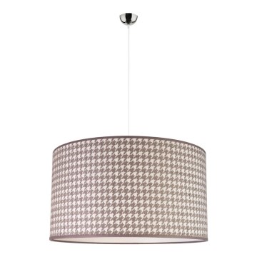 Duolla - Підвісна люстра KENT 1xE27/40W/230V діаметр 45 см сірий
