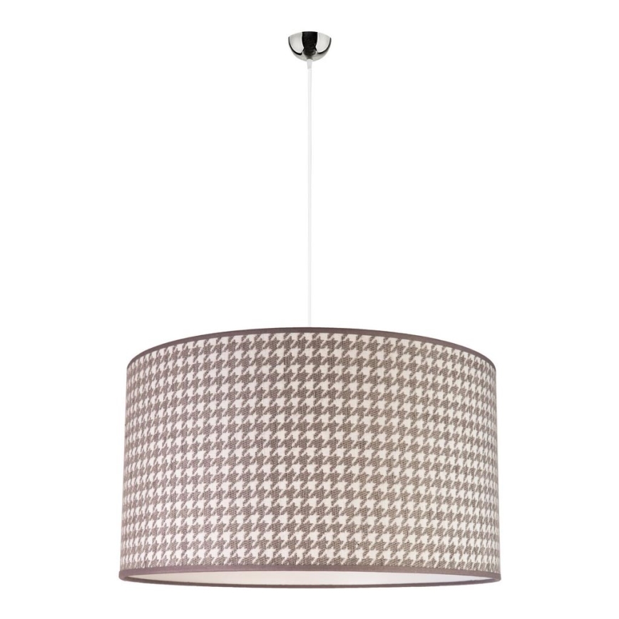 Duolla - Підвісна люстра KENT 1xE27/40W/230V діаметр 45 см сірий