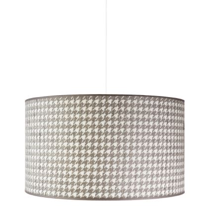 Duolla - Підвісна люстра KENT 1xE27/40W/230V діаметр 45 см сірий