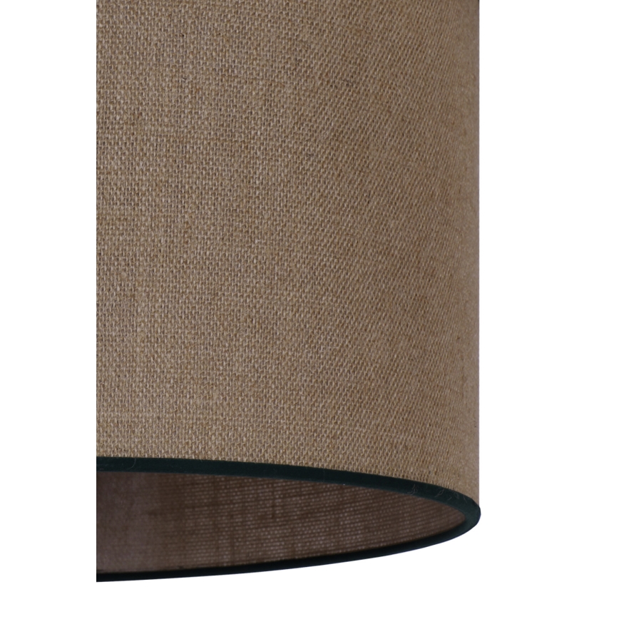 Duolla - Підвісна люстра ROLLER 1xE27/15W/230V діаметр 40 см коричневий/чорний