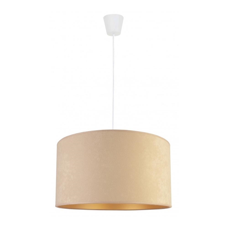 Duolla - Підвісна люстра ROLLER 1xE27/40W/230V діаметр 40 см бежевий