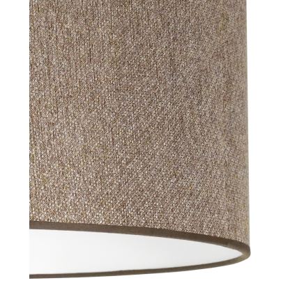 Duolla - Підвісна люстра ROLLER ECO RECYCLING 1xE27/15W/230V діаметр 45 см коричневий