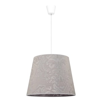 Duolla - Підвісна люстра SOPRANO 1xE27/40W/230V діаметр 38 см срібний