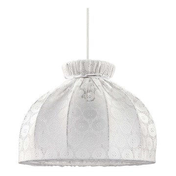 Duolla - Підвісна люстра SYMPHONY 1xE27/40W/230V діаметр 38 см білий