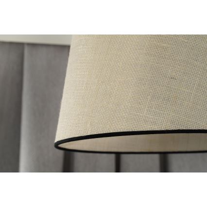 Duolla - Підвісна люстра YUTE 1xE27/15W/230V діаметр 38 см сірий/чорний