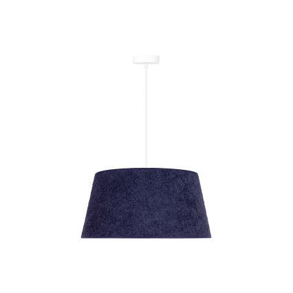 Duolla - Подвесная люстра BOUCLE 1xE27/15W/230V диаметр 50 см синий
