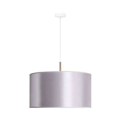 Duolla - Подвесная люстра CANNES 1xE27/15W/230V диаметр 45 см серебряный/медь