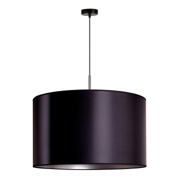 Duolla - Подвесная люстра CANNES 1xE27/15W/230V диаметр 50 см черный/серебряный