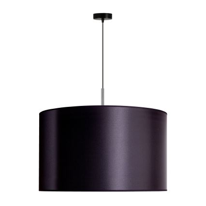 Duolla - Подвесная люстра CANNES 1xE27/15W/230V диаметр 50 см черный/серебряный