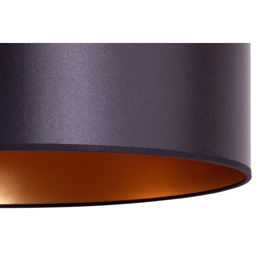 Duolla - Подвесная люстра CANNES 1xE27/15W/230V диаметр 50 см черный/медь