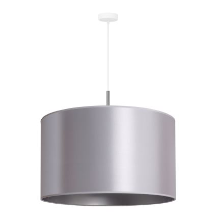 Duolla - Подвесная люстра CANNES 1xE27/15W/230V диаметр 50 см серебряный