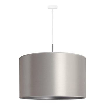 Duolla - Подвесная люстра CANNES 1xE27/15W/230V диаметр 50 см серебряный