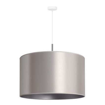 Duolla - Подвесная люстра CANNES 1xE27/15W/230V диаметр 50 см серебряный