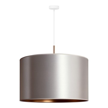 Duolla - Подвесная люстра CANNES 1xE27/15W/230V диаметр 50 см серебряный/медь