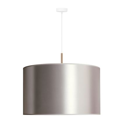 Duolla - Подвесная люстра CANNES 1xE27/15W/230V диаметр 50 см серебряный/медь