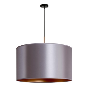 Duolla - Подвесная люстра CANNES 1xE27/15W/230V диаметр 50 см серебряный/медь