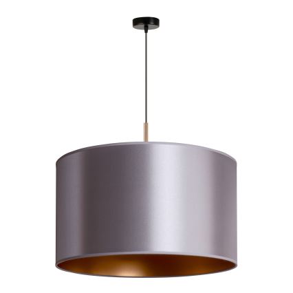 Duolla - Подвесная люстра CANNES 1xE27/15W/230V диаметр 50 см серебряный/медь