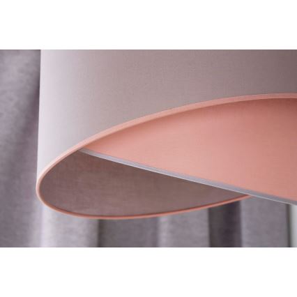 Duolla - Подвесная люстра CELLO 1xE27/40W/230V диаметр 45 см розовый