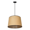 Duolla - Подвесная люстра CONE 1xE27/15W/230V диаметр 40 см коричневый/черный