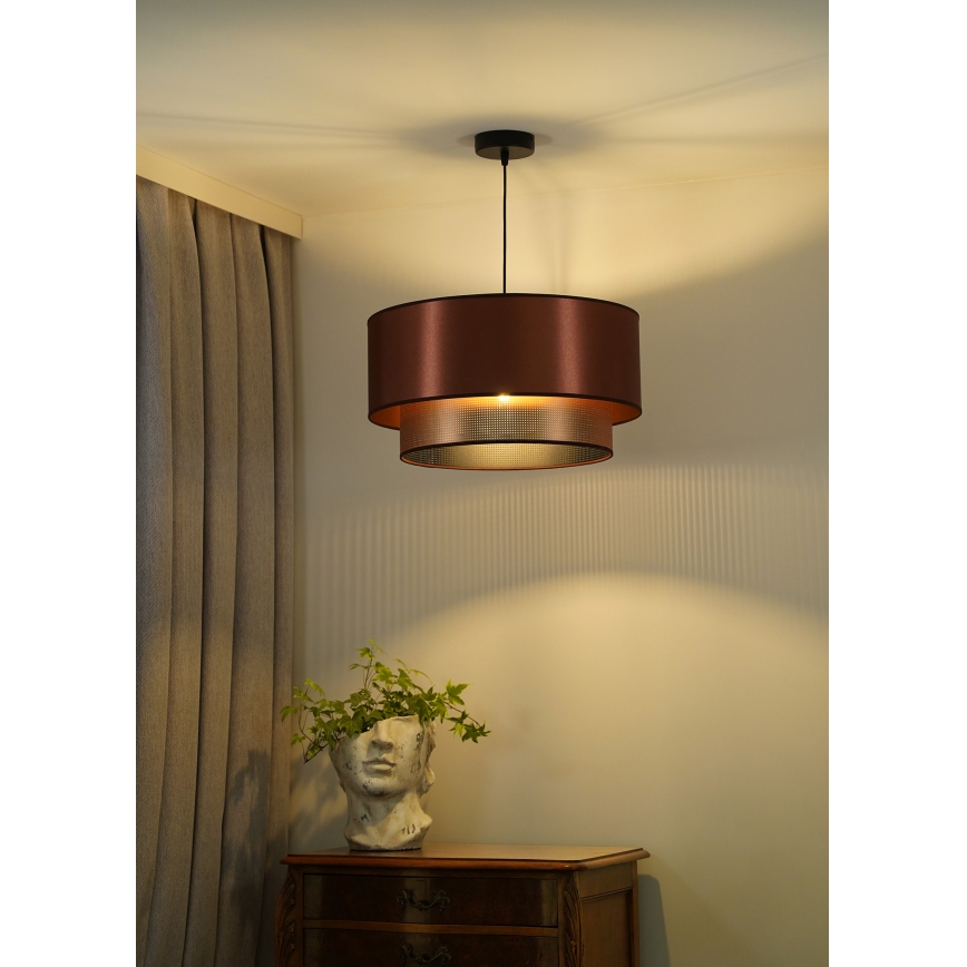 Duolla - Подвесная люстра COPPER SHINY 1xE27/15W/230V диаметр 45 см медный