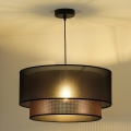 Duolla - Подвесная люстра COPPER SHINY 1xE27/15W/230V диаметр 45 см коричневый/медный