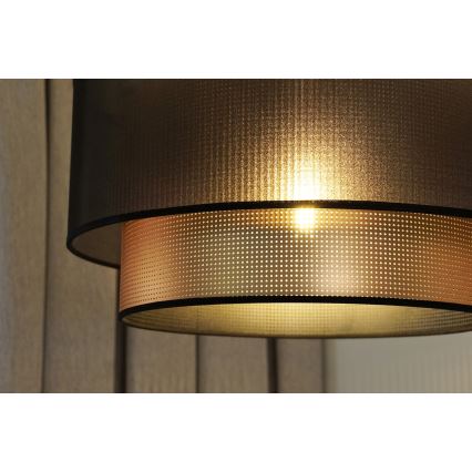 Duolla - Подвесная люстра COPPER SHINY 1xE27/15W/230V диаметр 45 см коричневый/медный