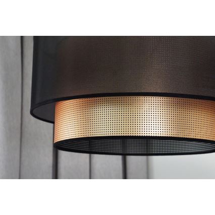 Duolla - Подвесная люстра COPPER SHINY 1xE27/15W/230V диаметр 45 см коричневый/медный