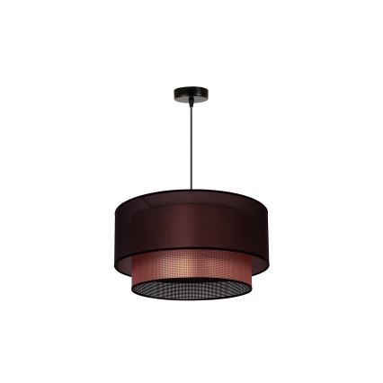 Duolla - Подвесная люстра COPPER SHINY 1xE27/15W/230V диаметр 45 см коричневый/медный