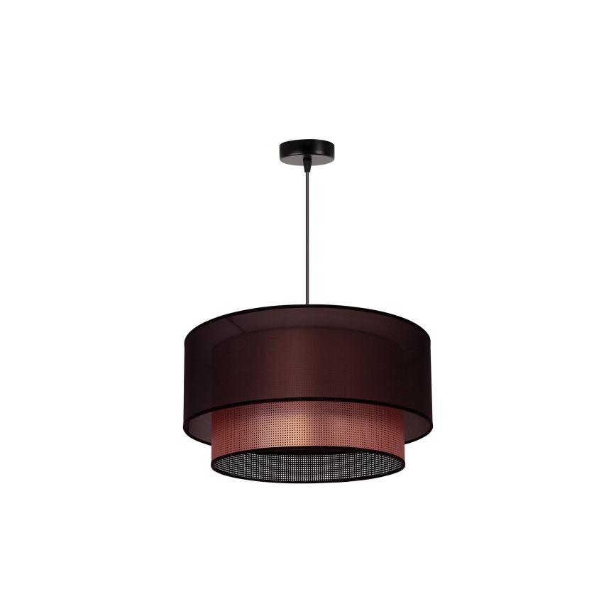 Duolla - Подвесная люстра COPPER SHINY 1xE27/15W/230V диаметр 45 см коричневый/медный