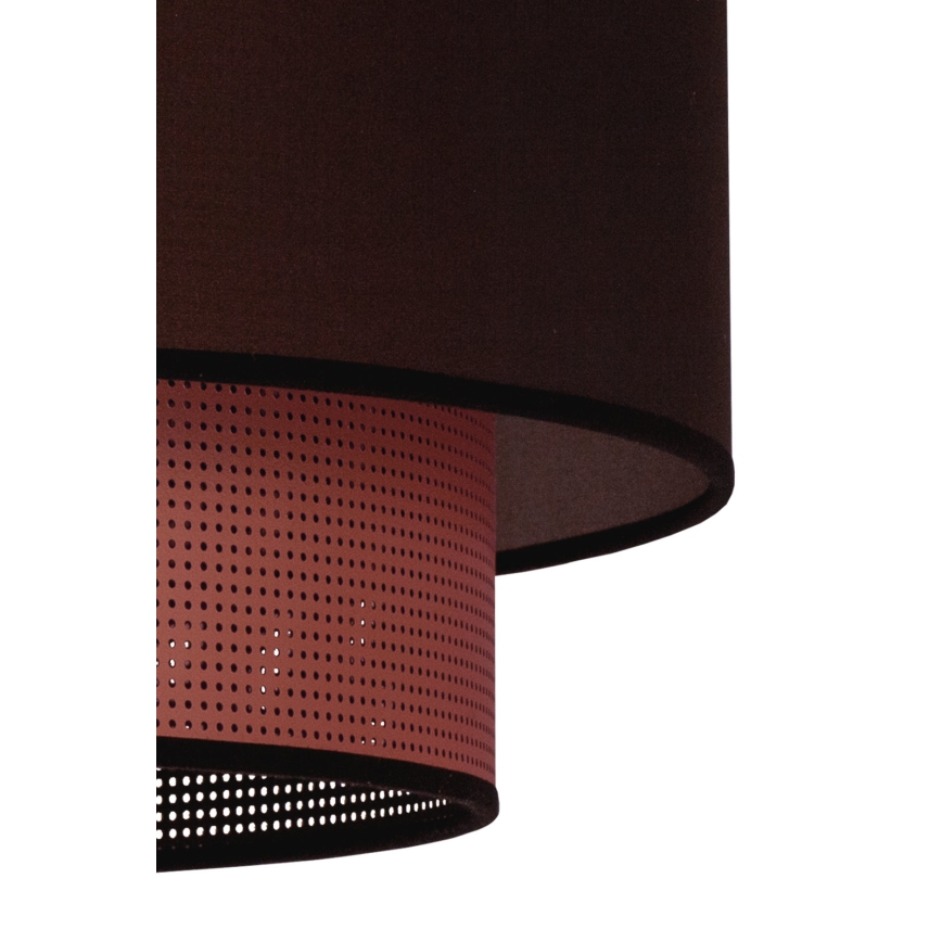 Duolla - Подвесная люстра COPPER SHINY 1xE27/15W/230V диаметр 45 см коричневый/медный