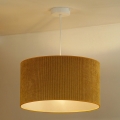 Duolla - Подвесная люстра CORDUROY 1xE27/15W/230V диаметр 40 см желтый