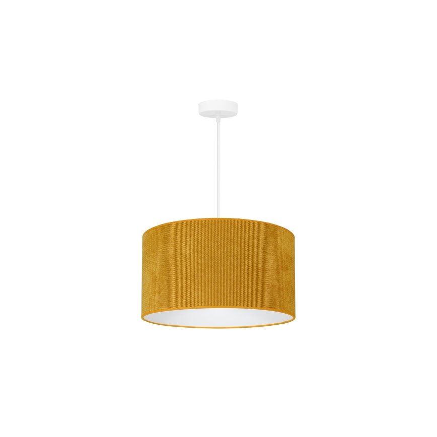 Duolla - Подвесная люстра CORDUROY 1xE27/15W/230V диаметр 40 см желтый