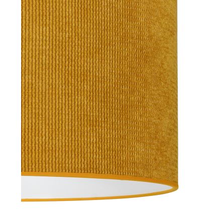 Duolla - Подвесная люстра CORDUROY 1xE27/15W/230V диаметр 40 см желтый