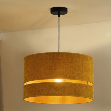 Duolla - Подвесная люстра DOUBLE 1xE27/15W/230V диаметр 40 см оранжевый