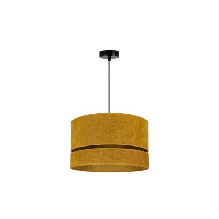 Duolla - Подвесная люстра DOUBLE 1xE27/15W/230V диаметр 40 см оранжевый
