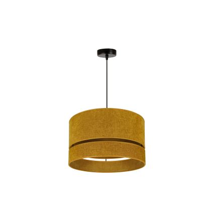Duolla - Подвесная люстра DOUBLE 1xE27/15W/230V диаметр 40 см оранжевый