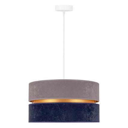 Duolla - Подвесная люстра DUO 1xE27/15W/230V диаметр 40 см синий