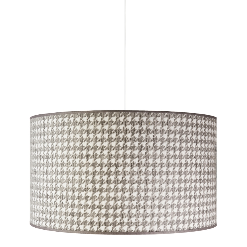 Duolla - Подвесная люстра KENT 1xE27/40W/230V диаметр 45 см серый