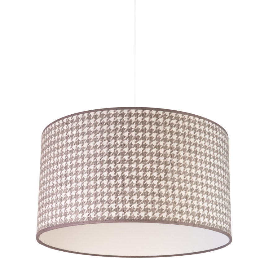 Duolla - Подвесная люстра KENT 1xE27/40W/230V диаметр 45 см серый