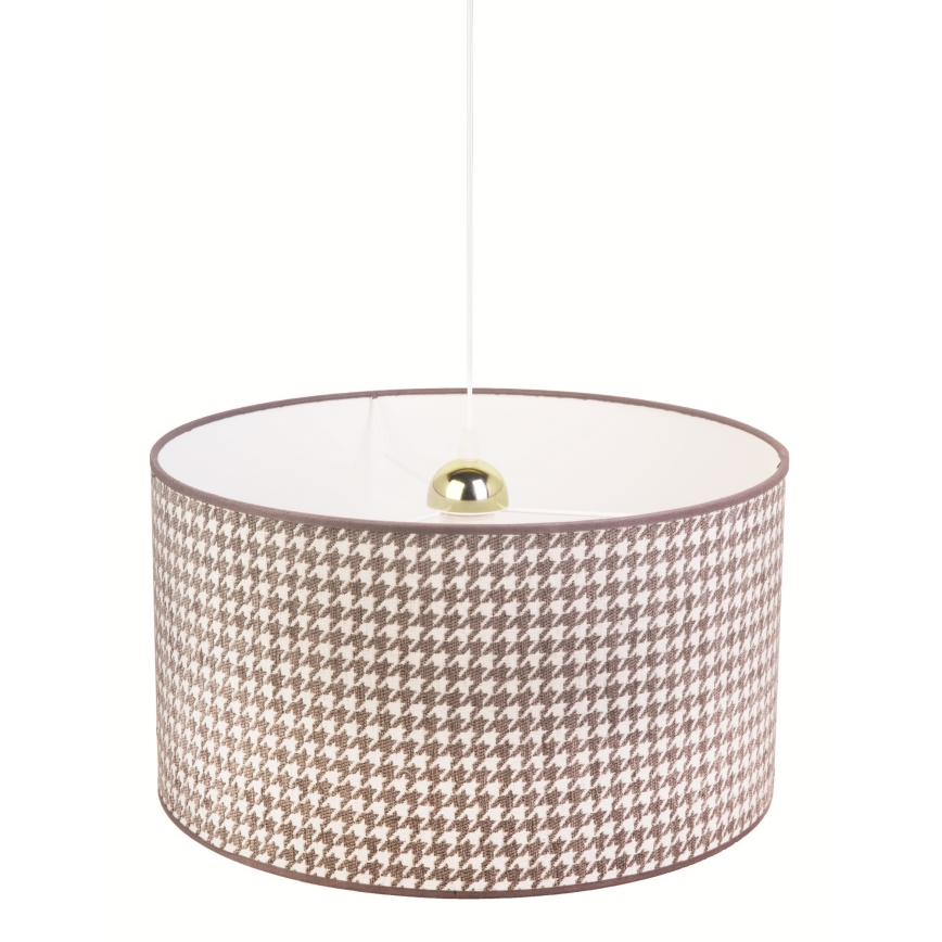Duolla - Подвесная люстра KENT 1xE27/40W/230V диаметр 45 см серый
