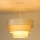 Duolla - Подвесная люстра LUNETA 1xE27/40W/230V диаметр 45 см кремовый