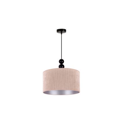 Duolla - Подвесная люстра LYON 1xE27/15W/230V диаметр 40 см бежевый