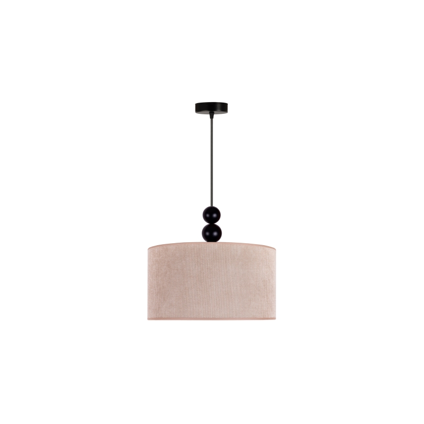 Duolla - Подвесная люстра LYON 1xE27/15W/230V диаметр 40 см бежевый