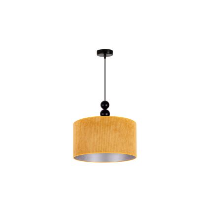 Duolla - Подвесная люстра LYON 1xE27/15W/230V диаметр 40 см желтый