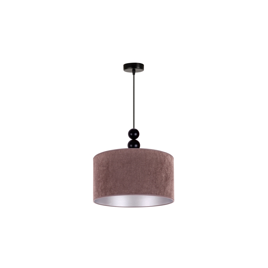 Duolla - Подвесная люстра LYON 1xE27/15W/230V диаметр 40 см коричневый
